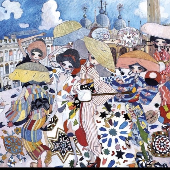 KoiSea Crane Embroidery Sweatshirt M NWT unisex - Picture 4 of 4